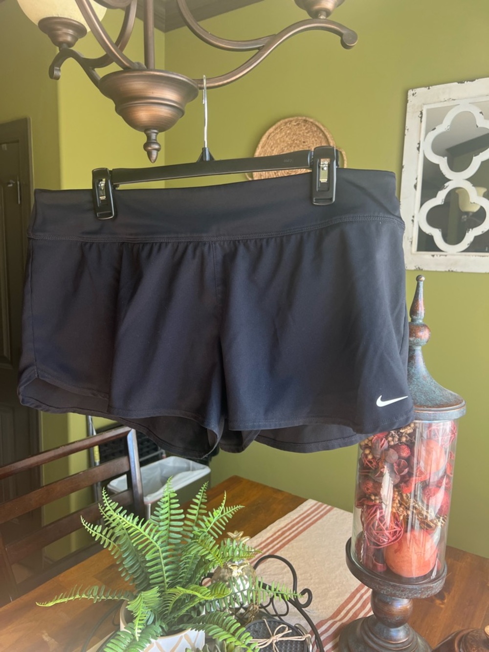 Nike Women's Black Performance Running Shorts